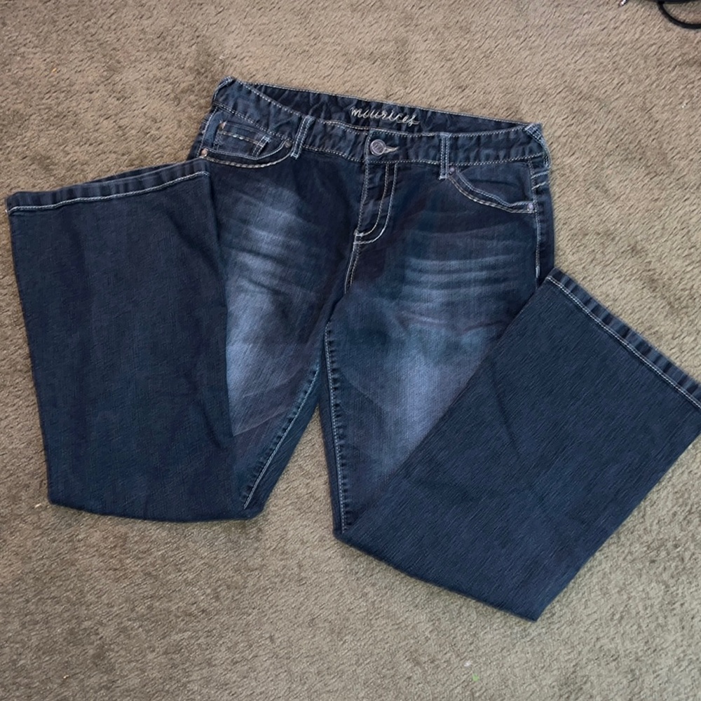 Maurices straight leg jeans size 13/14 Short